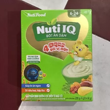 Bột ăn dặm Nutifood Nuti IQ