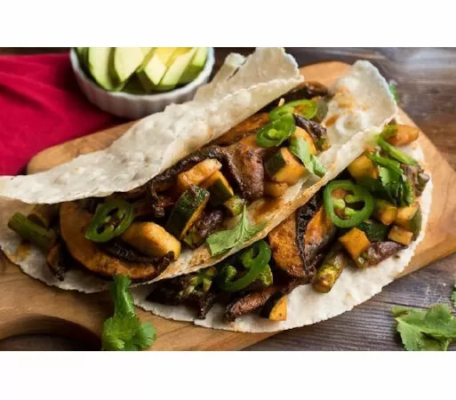 Thực đơn detox ngon nhất vào bữa tối: Măng tây cay và bánh Tacos Portobello nướng