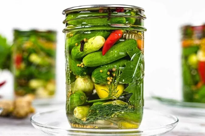 Thực đơn ăn nhẹ keto ngon nhất: Rau lên men