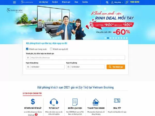 Vietnam Booking