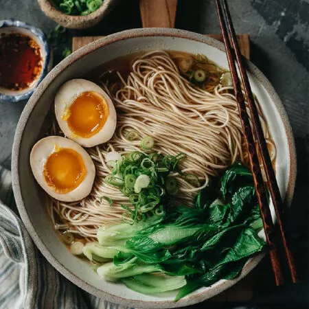 Công thức nấu mì kiểu Á ngon nhất: Mì xì dầu