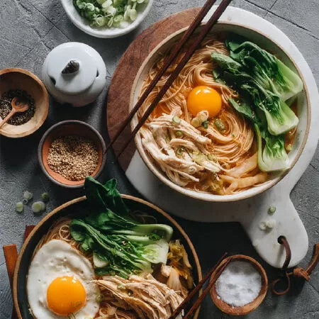 Công thức nấu mì kiểu Á ngon nhất: Mì Hàn Quốc