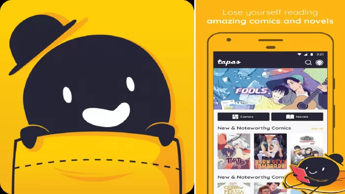 Ứng dụng webtoon tốt nhất: Tapas