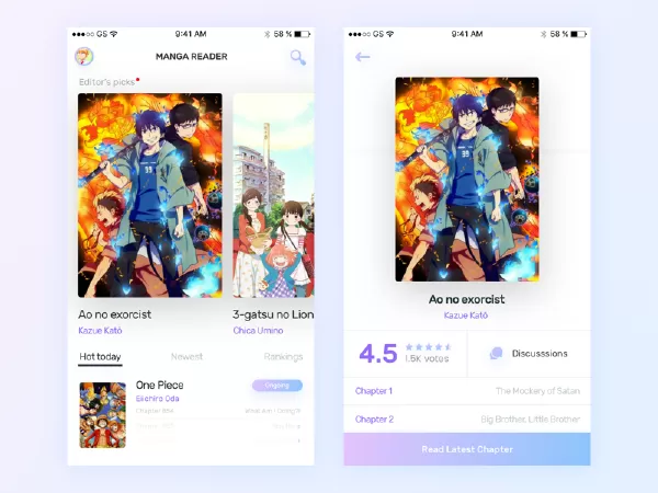 Ứng dụng manga tốt nhất: Manga Reader