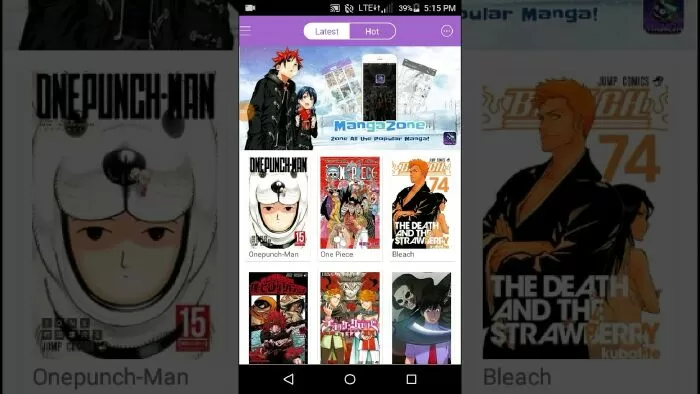Ứng dụng manga tốt nhất: Manga Zone