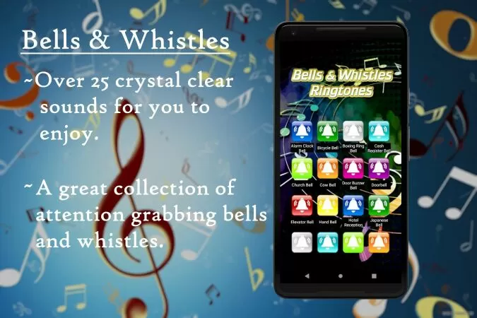 Ứng dụng nhạc chuông miễn phí tốt nhất cho Android: Bells and Whistles Ringtones