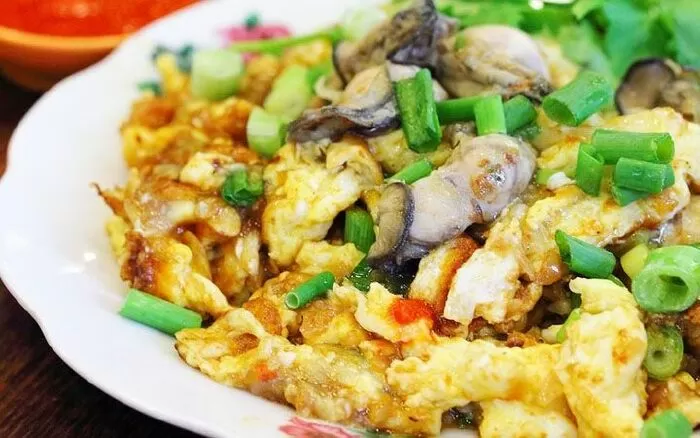 Hàu chiên trứng