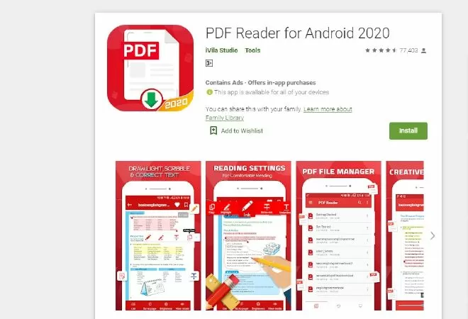 PDF Reader for Android 2020