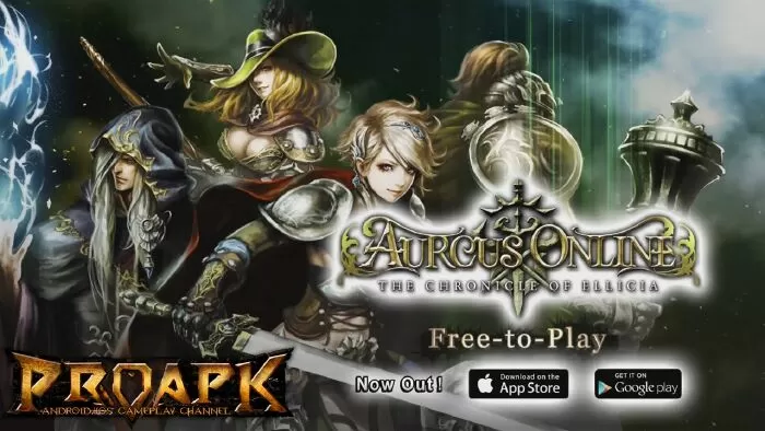 Game MMORPG hay nhất trên Android: Aurcus Online