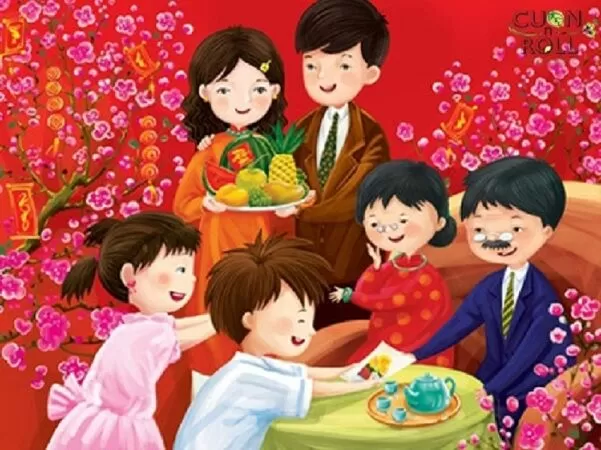 Bài văn mẫu về Ngày Tết Việt Nam - Bài số 3