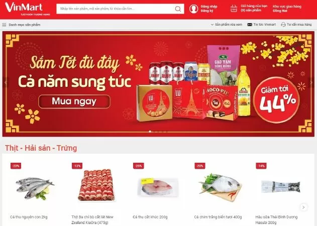 Siêu thị online tốt nhất Việt Nam: vinmart.com