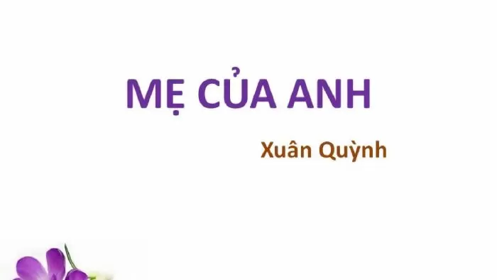 Mẹ Của Anh