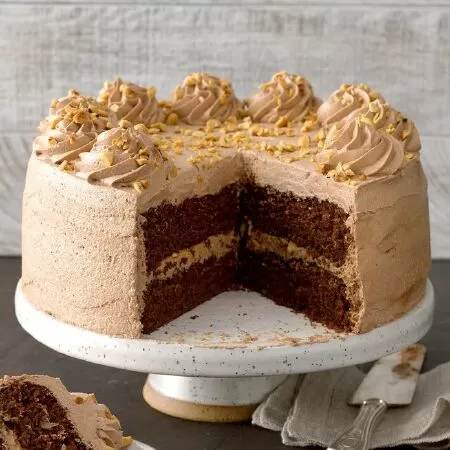 Bánh mocha hạt phỉ