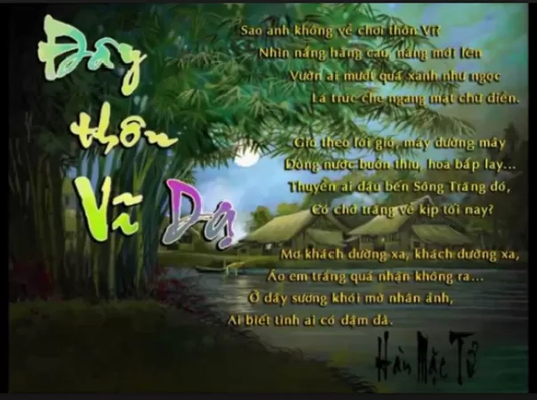 Bài văn phân tích Đây Thôn Vĩ Dạ của Hàn Mạc Tử - Bài số 3
