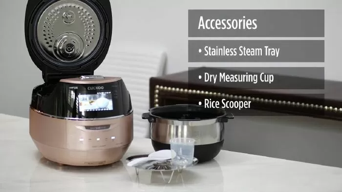 Nồi cơm điện áp suất nhiệt cảm ứng 10 cốc Cuckoo CRP-FHVR1008L