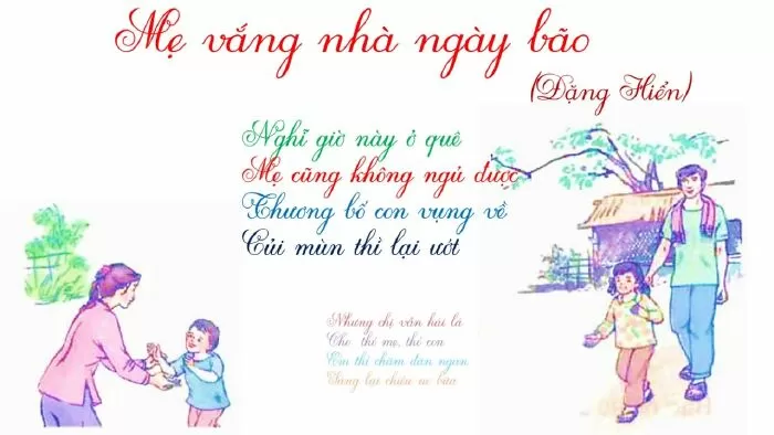 Mẹ vắng nhà ngày bão - Đặng Hiển