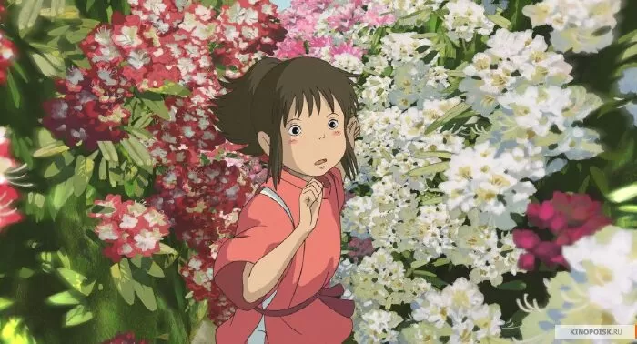 Phim Anime hay nhất - Spirited Away (Sen và Chihiro ở Vùng đất linh hồn)