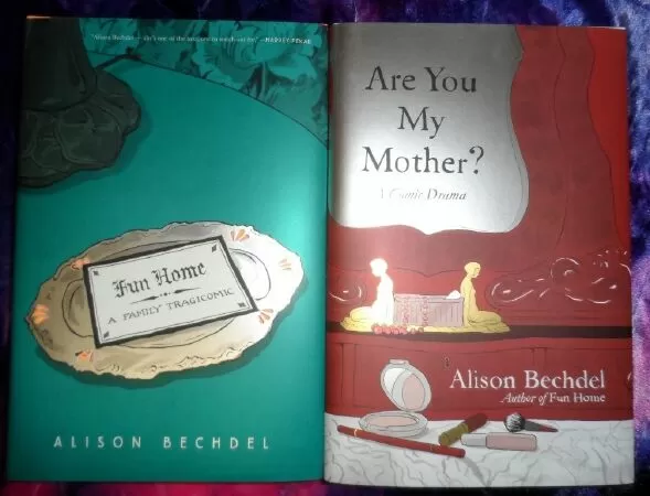 Tiểu thuyết đồ họa kỳ lạ Fun Home và Are You My Mother? viết bởi Alison Bechdel / Ngôi nhà vui vẻ và Cô có phải mẹ cháu không?