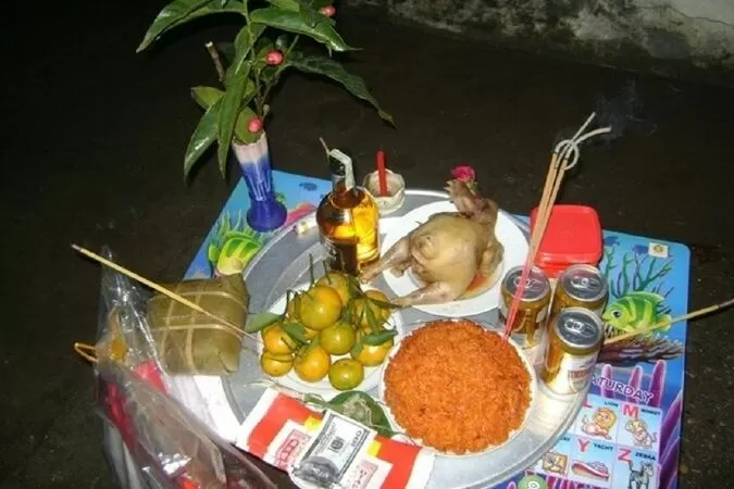 Văn khấn cúng Giao thừa ngoài trời