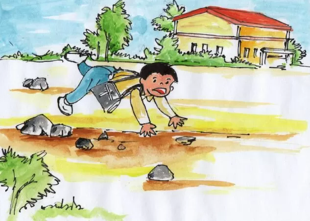 Tránh trượt chân, té ngã