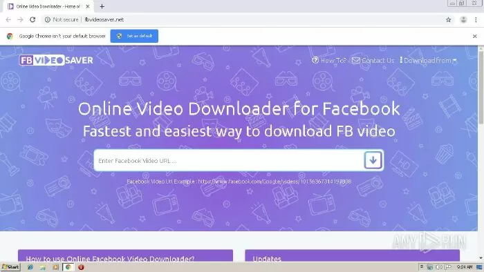 Trình tải video facebook tốt nhất: fbvideosaver.net