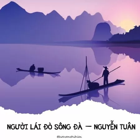 Bài văn phân tích Người Lái đò Sông Đà số 1