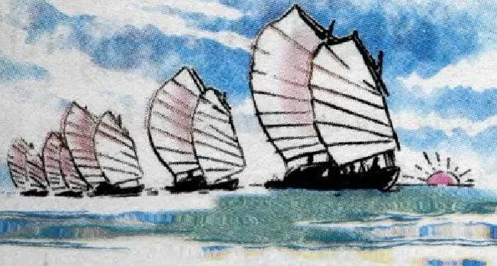 Đáp hữu doanh Chu Đại Tổng trấn quan yến tiếp