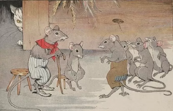 Đeo chuông cho mèo
