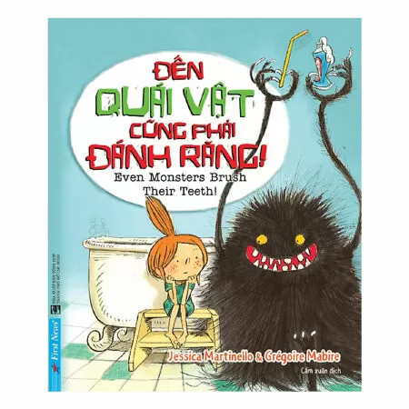 Đến quái vật cũng phải đánh răng