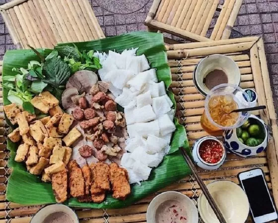 Bún đậu Cô Liên