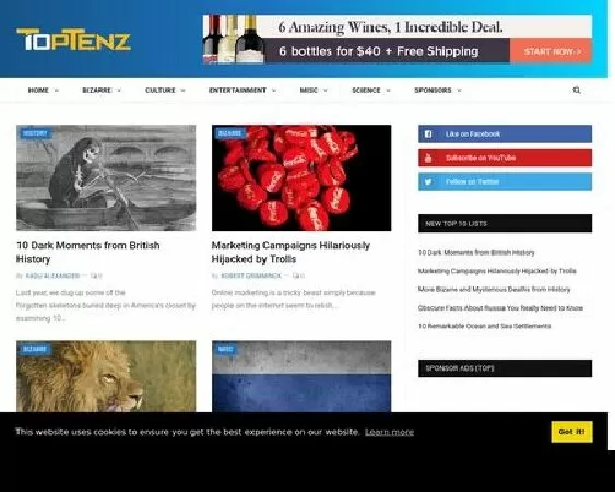 Toptenz.com