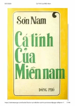 Cá Tính Của Miền Nam