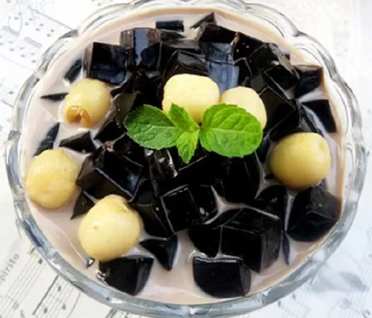 Chè hạt sen thạch đen