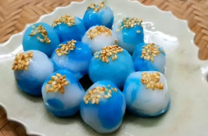 Bánh trôi hoa đậu biếc