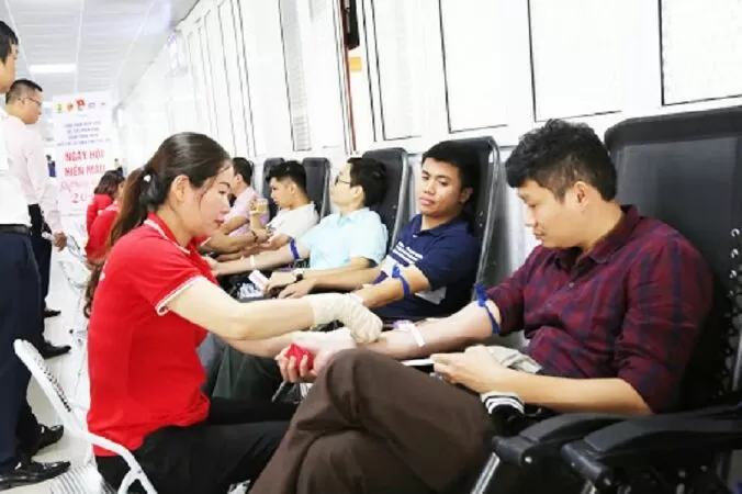 Hiến máu mang lại niềm vui và hạnh phúc