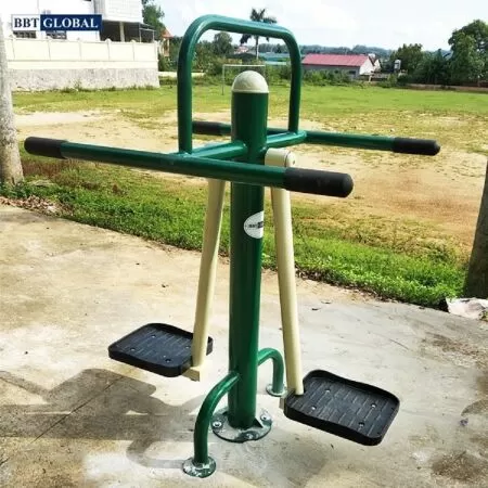 Máy tập lắc eo đôi ngoài trời