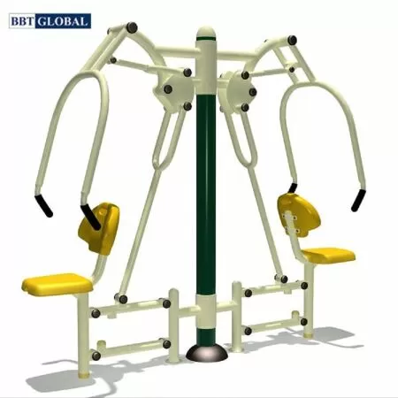 Máy tập đẩy tay đôi ngoài trời