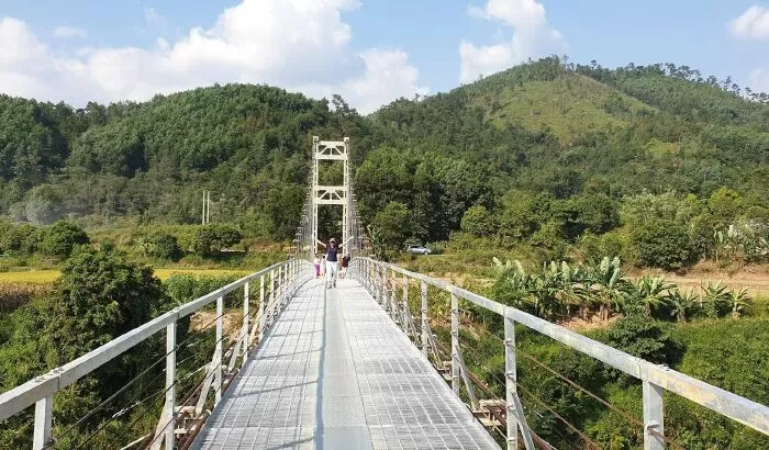 Cầu treo Nà Làng