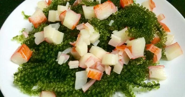 Salad rong nho
