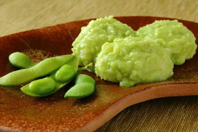Zunda mochi