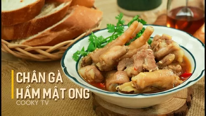 Chân gà hầm mật ong