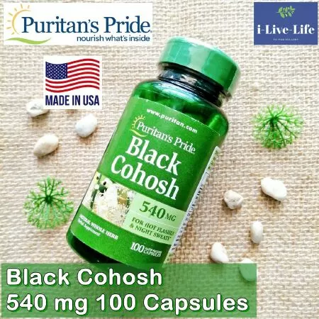 Black cohosh 540 mg puritan’s pride