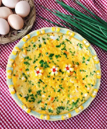 Trứng chiên bắp