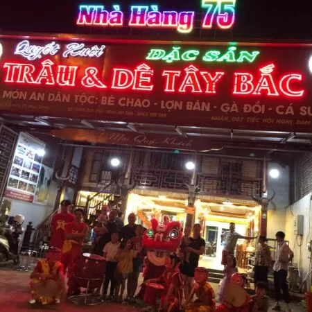 Nhà Hàng 75 – Trâu Tây Bắc
