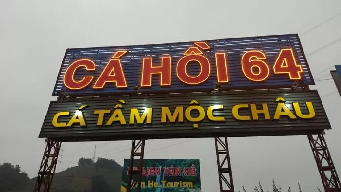 Nhà hàng Cá Hồi 64 Mộc Châu