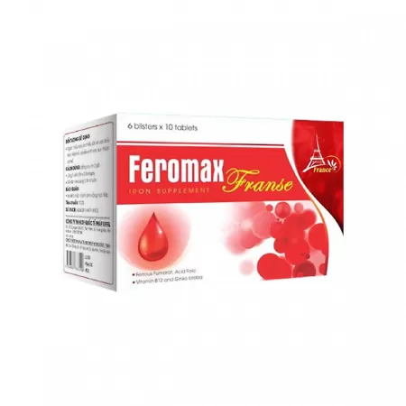 Thuốc bổ máu Feromax