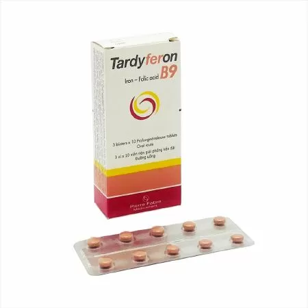 Thuốc bổ máu Tardyferon B9
