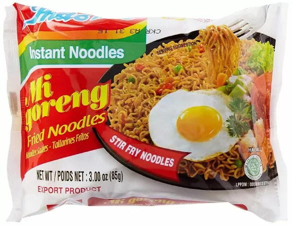 Indomie Mi Goreng Instant Stir Fry Noodles Original / Mì xào ăn liền nguyên bản Indomie Mi Goreng