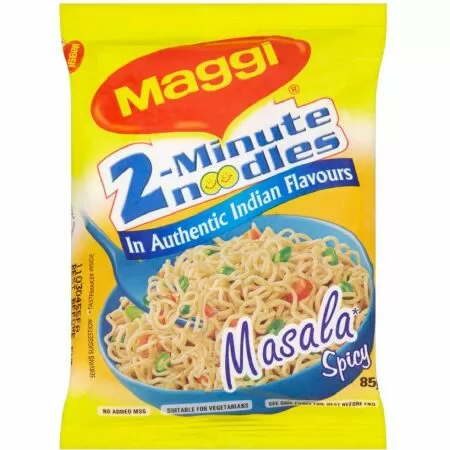 Maggi 2-Minute Noodle Authentic Indian Noodles Masala / Mì Maggi 2 phút Masala chính thống Ấn Độ