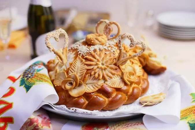 Karavai ở Nga